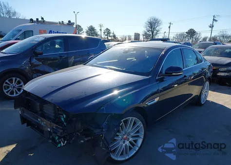 2019 Jaguar Xf 25T Prestige from USA, damaged, VIN SAJBK4FX9KCY78334